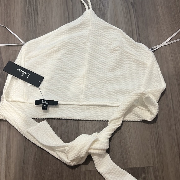 Open back crop top - Picture 3 of 3